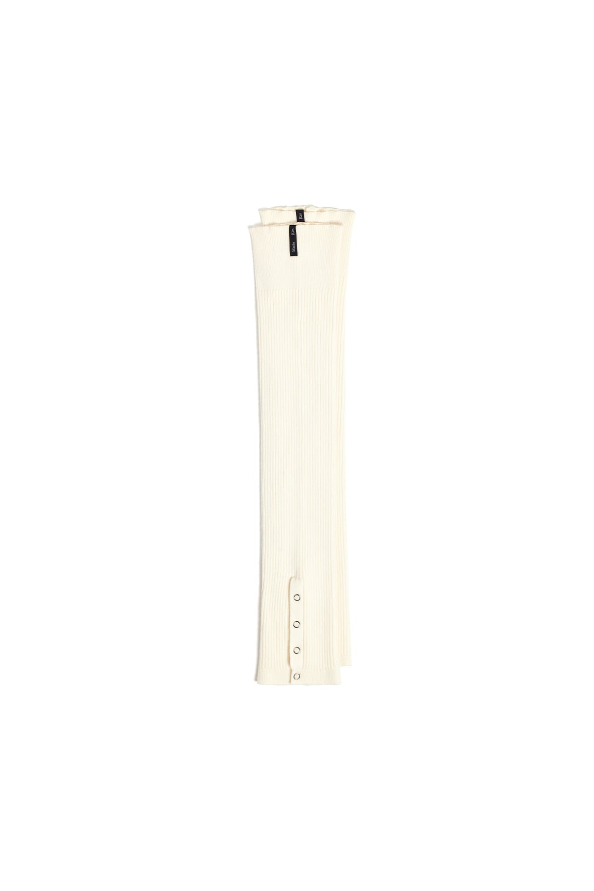 Matin Kim - Matin Snap Knit Leg Warmer (Ivory) product image 1 | TRAB K-Fashion Australia