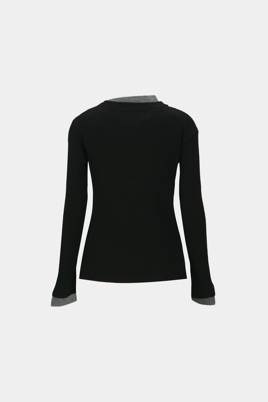 Andersson Bell - Button Slim Knit Cardigan (Black) product image 9 | TRAB K-Fashion Australia