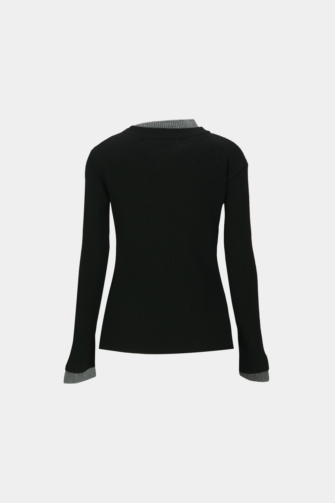 Andersson Bell - Button Slim Knit Cardigan (Black) product image 9 | TRAB K-Fashion Australia