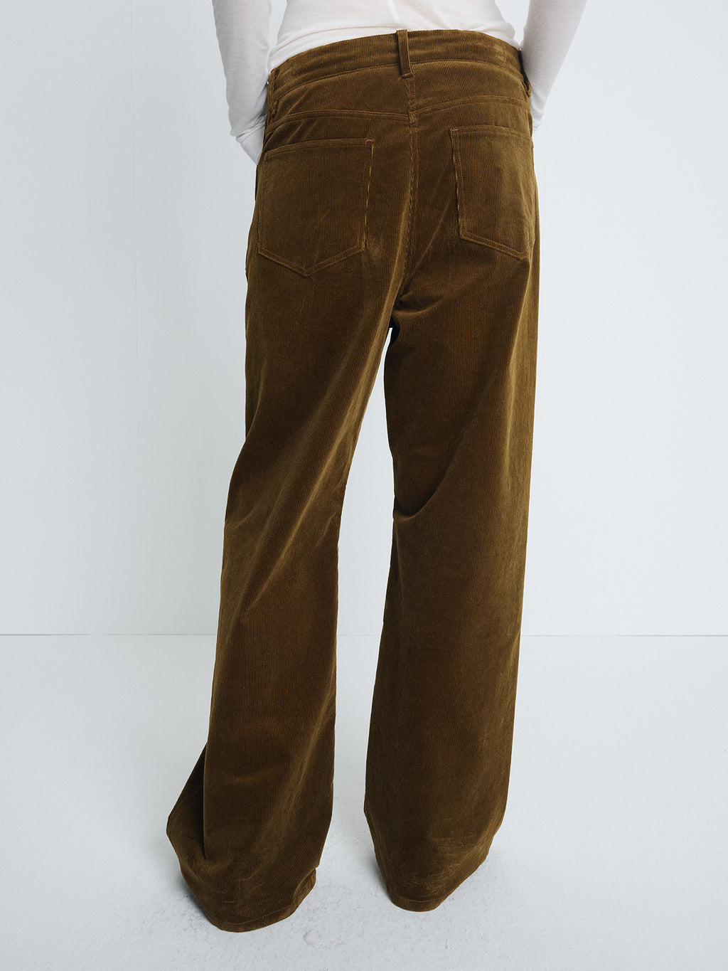 Tonywack - Corduroy Oversized Pants (Olive Brown) product image 5 | TRAB K-Fashion Australia