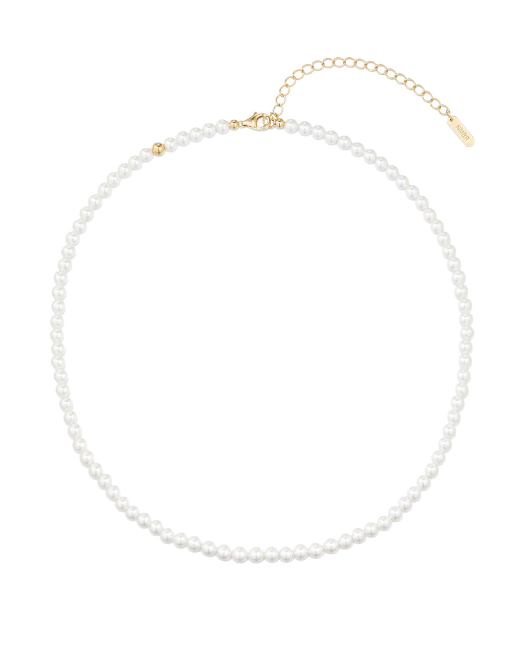 Numbering - Classic Pearl Necklace(4mm/6mm) #9744 product image 6 | TRAB K-Fashion Australia