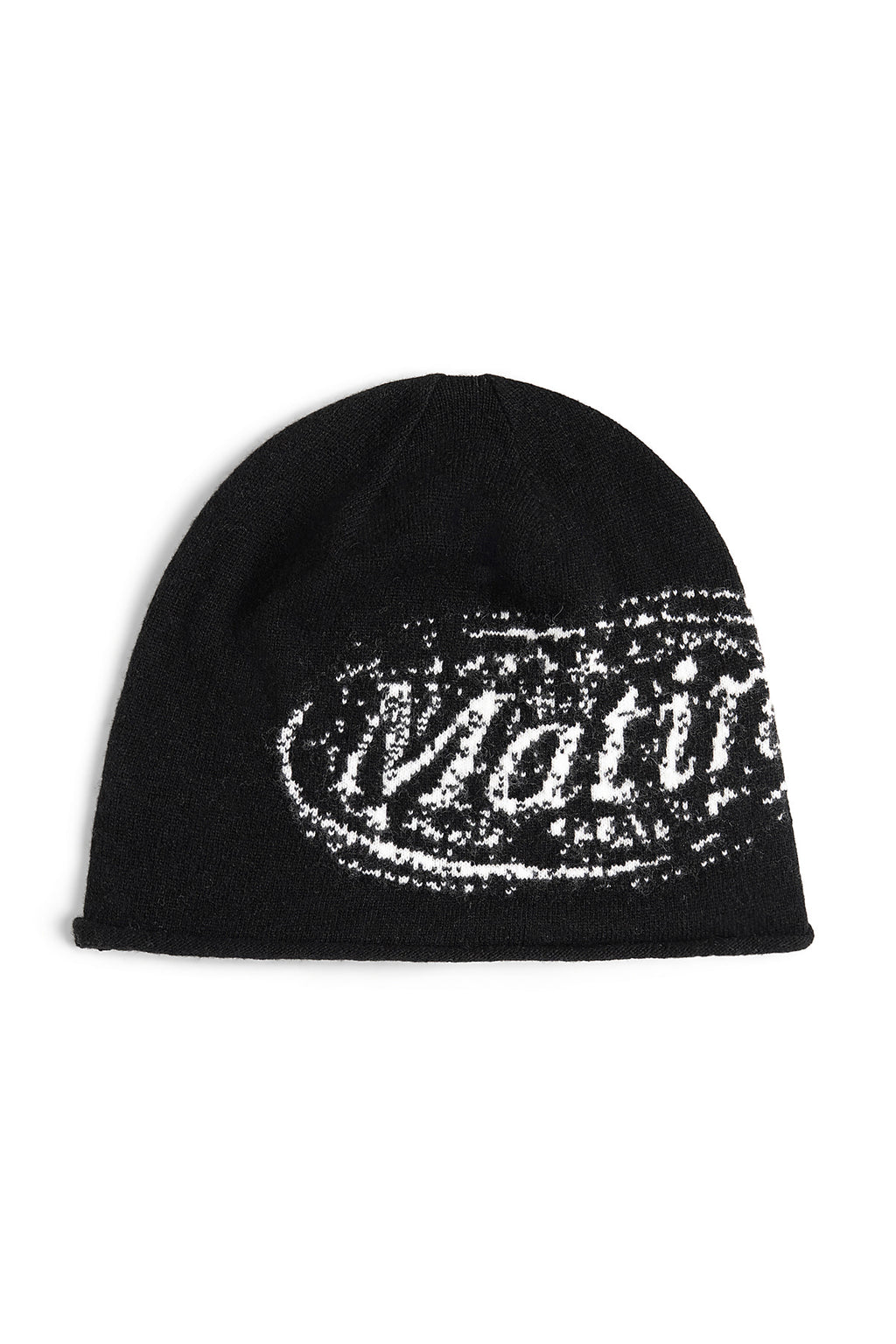 Matin Kim - Matin Stamp Beanie (Black) product image 1 | TRAB K-Fashion Australia
