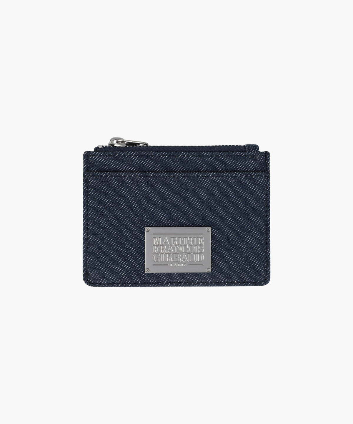 Marithe & Francois Girbaud - Classic Logo Zip Card Wallet (Dark Blue) product image 1 | TRAB K-Fashion Australia
