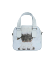 Coyseio - Vintage Sheep Graphic Tote Bag (Pastel Blue) product image 1 | TRAB K-Fashion Australia