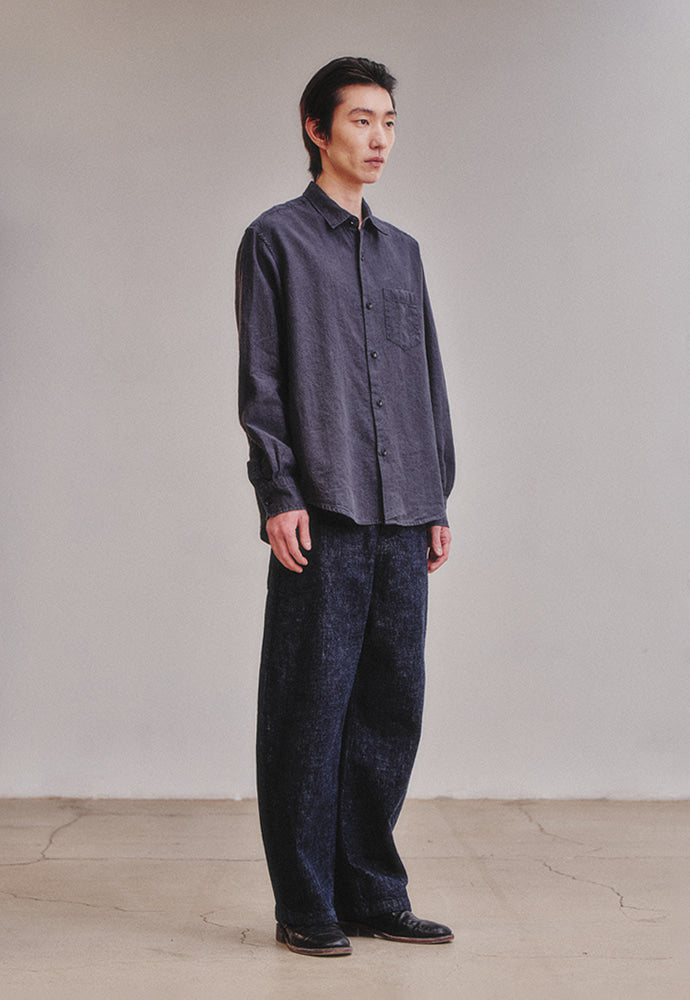 Art if acts - Washed Linen Shirt (Stone) product image 5 | TRAB K-Fashion Australia