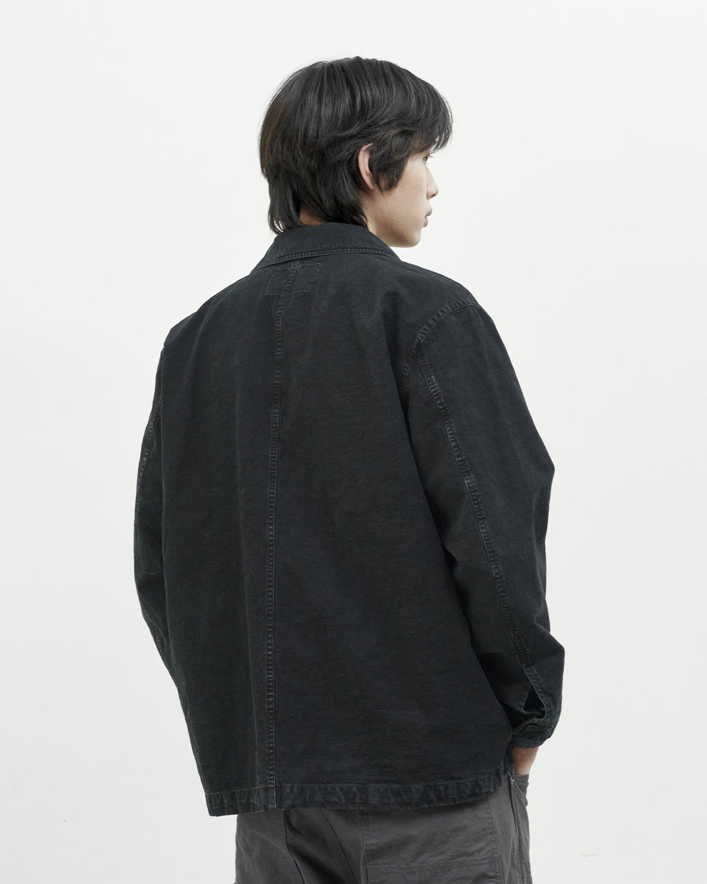 Brownyard - Washed Work Jacket (Black) product image 4 | TRAB K-Fashion Australia