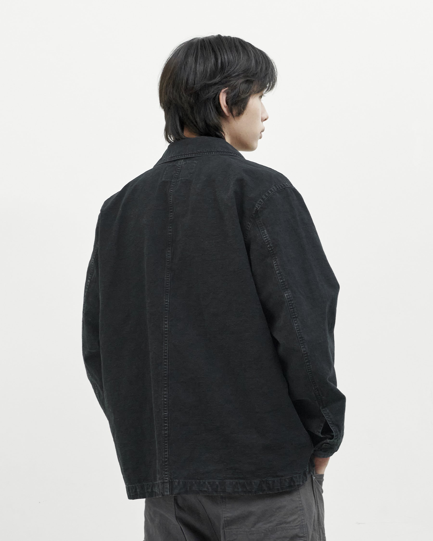 Brownyard - Washed Work Jacket (Black) product image 4 | TRAB K-Fashion Australia