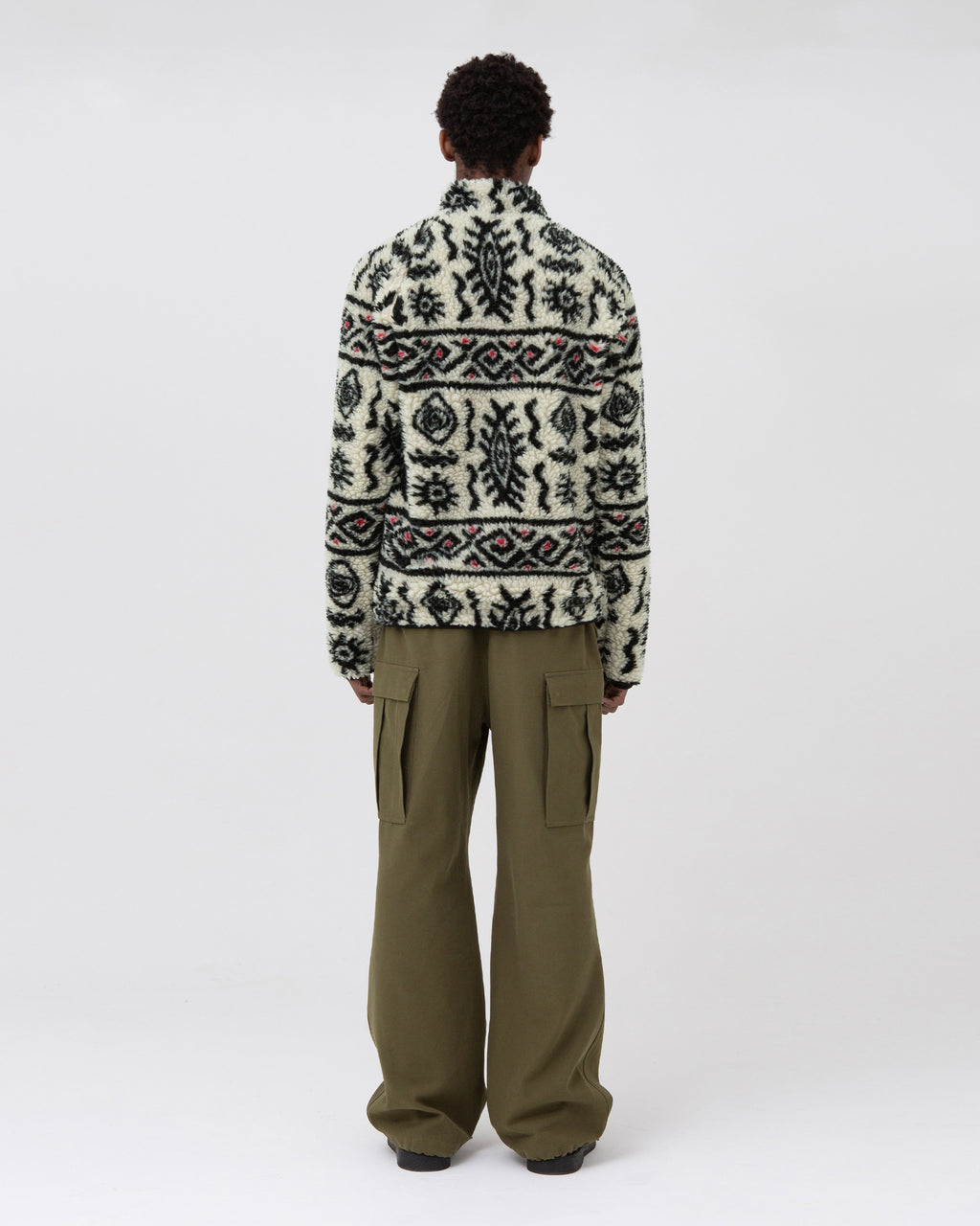 Brownyard - Native Fleece Jacket (Beige) product image 2 | TRAB K-Fashion Australia