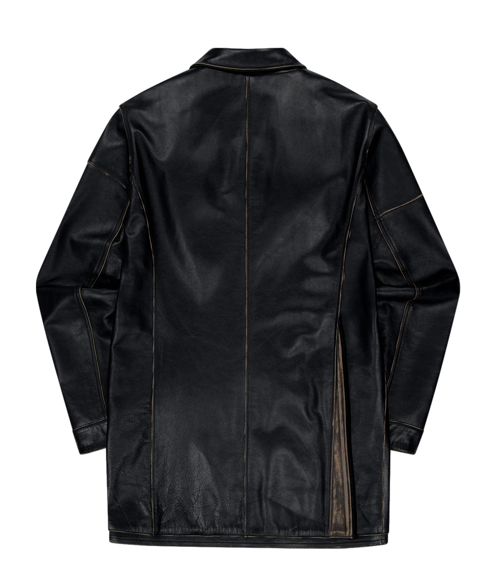 XLIM - Ep.8 01 Leather Jacket (Black) product image 6 | TRAB K-Fashion Australia