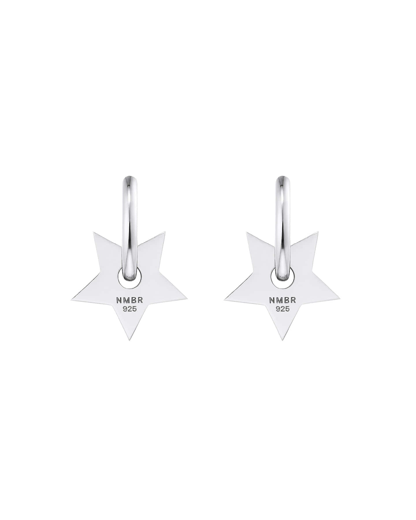Numbering - Two-way Star Hoop Earrings #7104 product image 6 | TRAB K-Fashion Australia