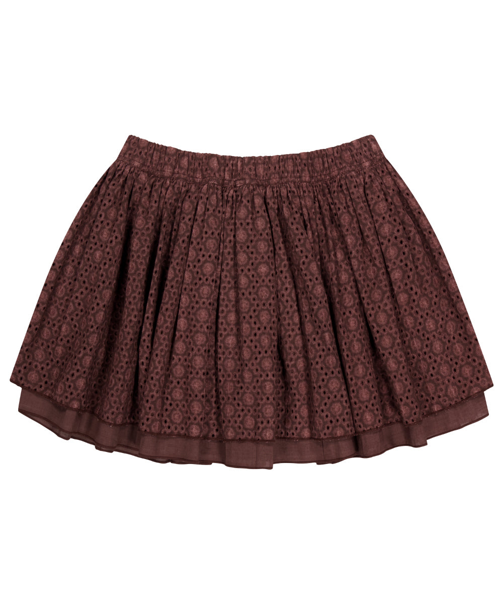 Coyseio - Flower Punching Skirt (Burgundy) product image 16 | TRAB K-Fashion Australia