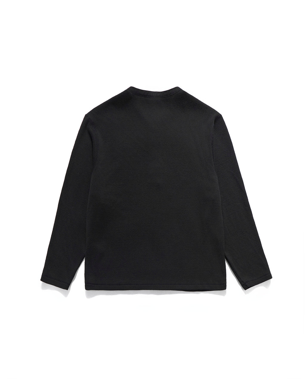 Eastlogue - Anchor Line Henley Neck L.s T-shirts (Black) product image 7 | TRAB K-Fashion Australia
