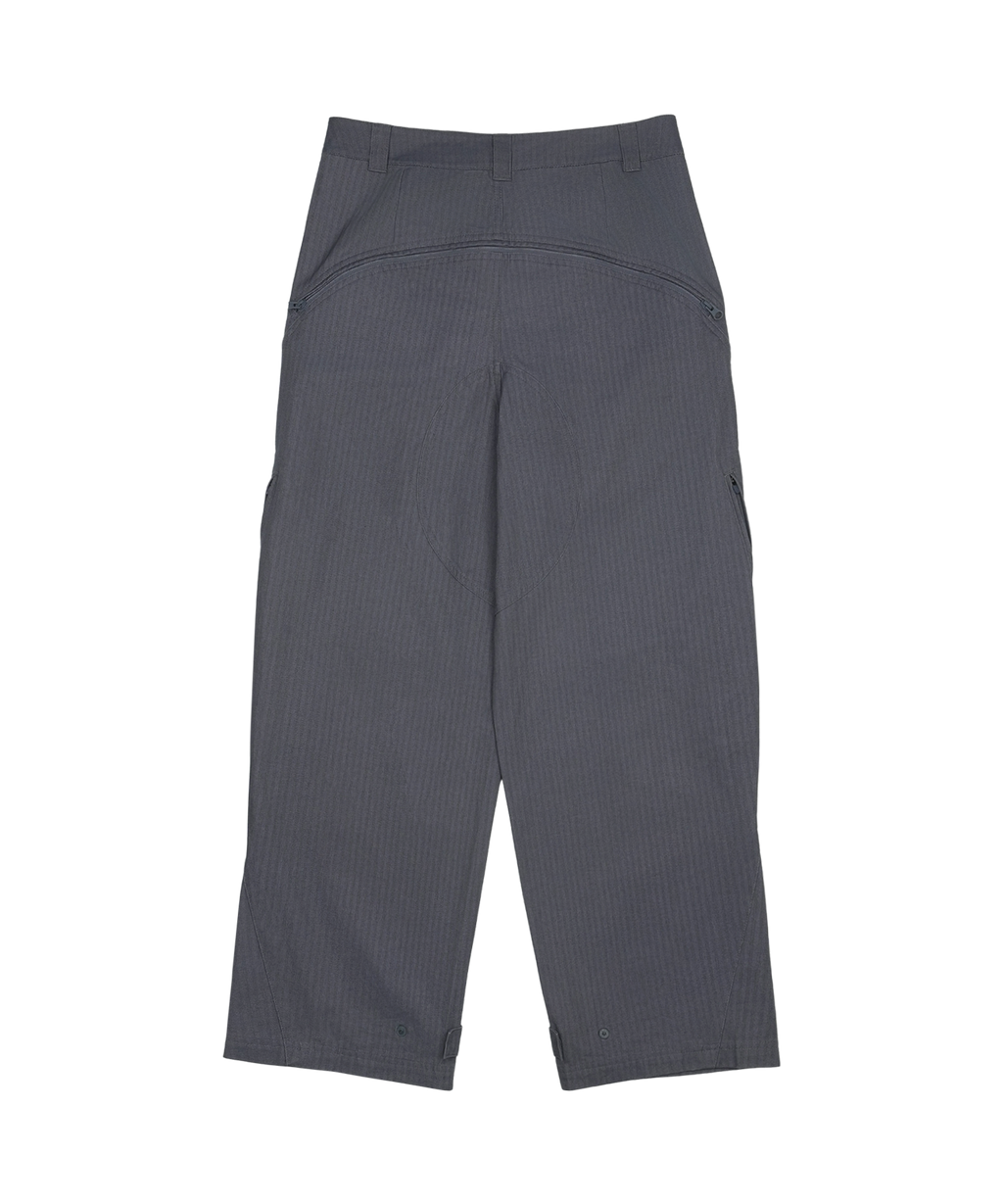 San San Gear - Back Pocket Pants (Blue Charcoal) product image 6 | TRAB K-Fashion Australia