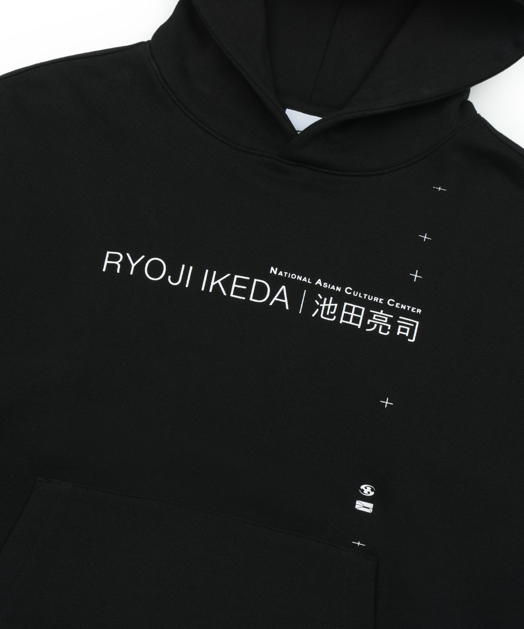 San San Gear - San San Gear X Ryoji Ikeda Hoodie (Black) product image 3 | TRAB K-Fashion Australia