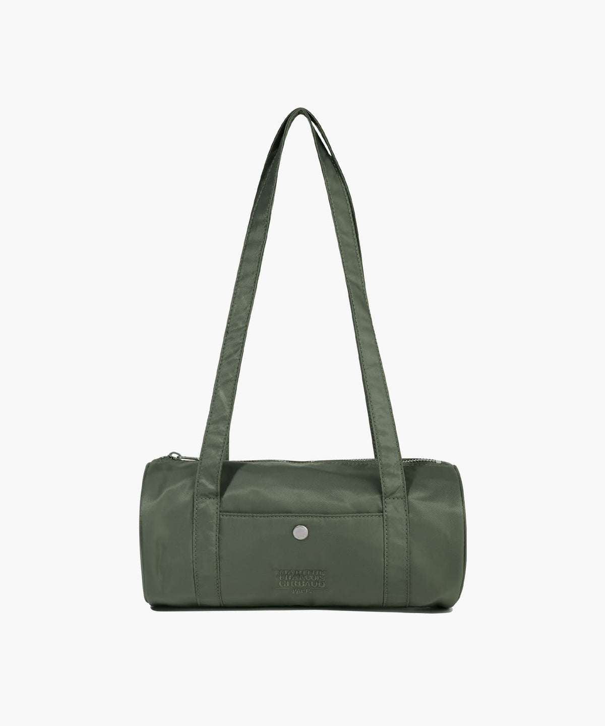 Marithe & Francois Girbaud - Classic Logo Mini Duffle Bag (Gray Khaki) product image 1 | TRAB K-Fashion Australia