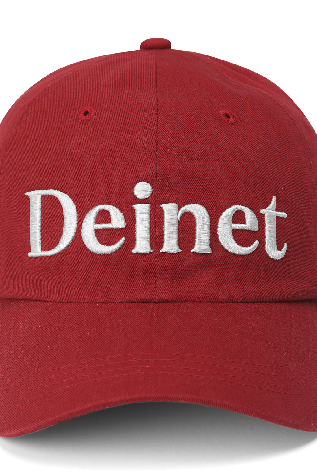 Deinet - Essential Logo Ball Cap (Red) product image 5 | TRAB K-Fashion Australia