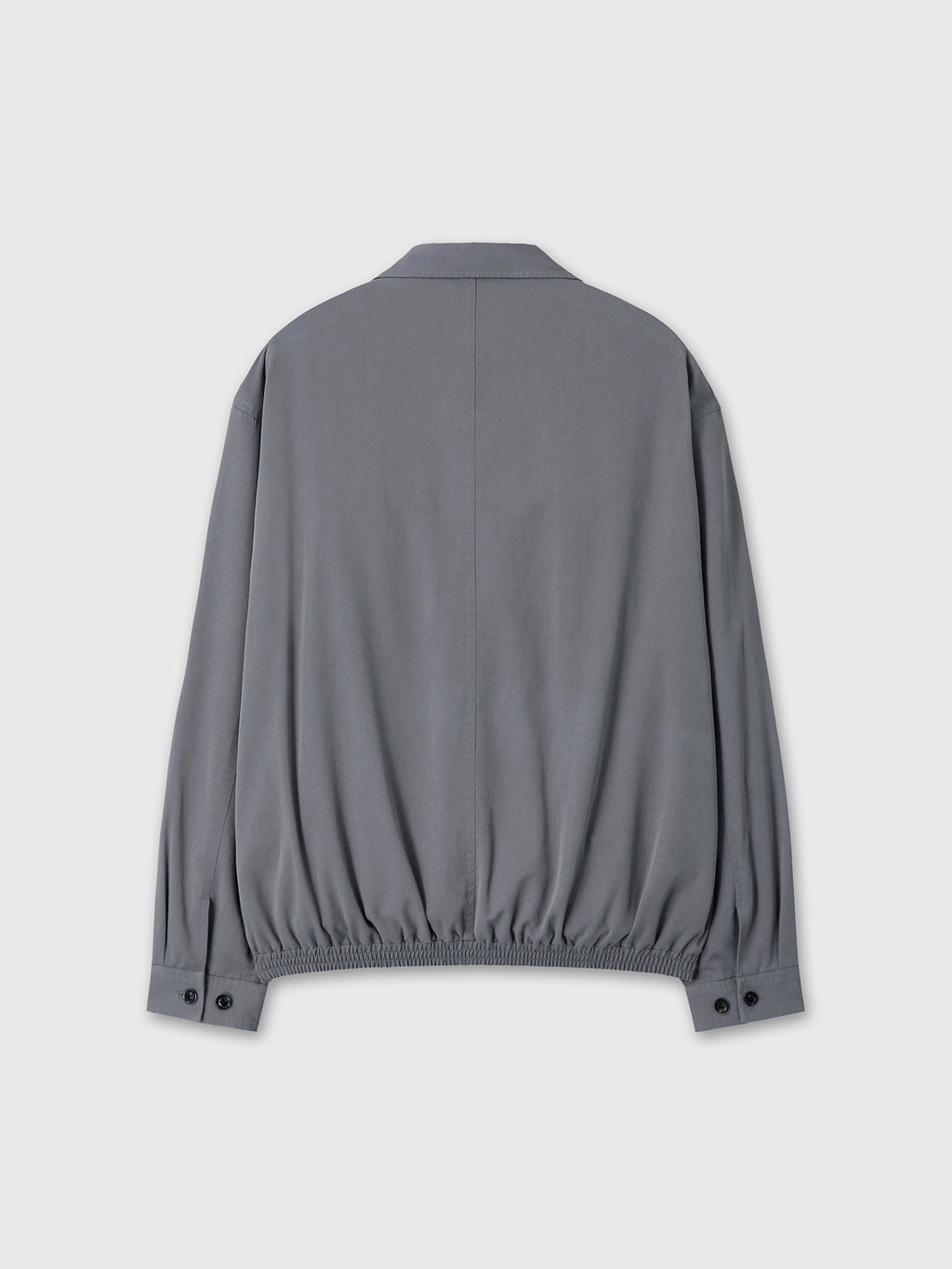 Tonywack - Washed Cotton Lyocell Blouson Jacket (Faded Carbon) product image 10 | TRAB K-Fashion Australia