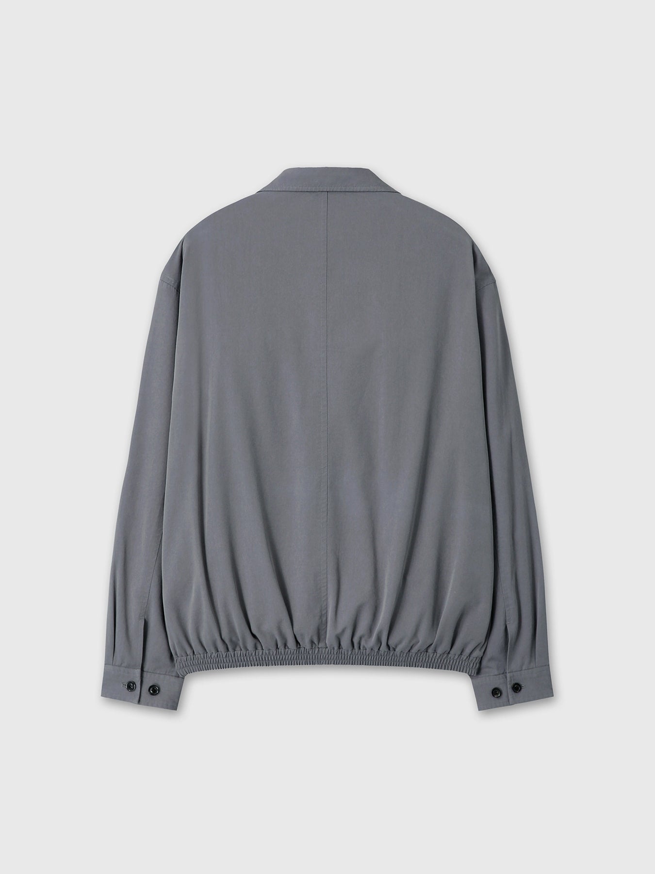 Tonywack - Washed Cotton Lyocell Blouson Jacket (Faded Carbon) product image 10 | TRAB K-Fashion Australia