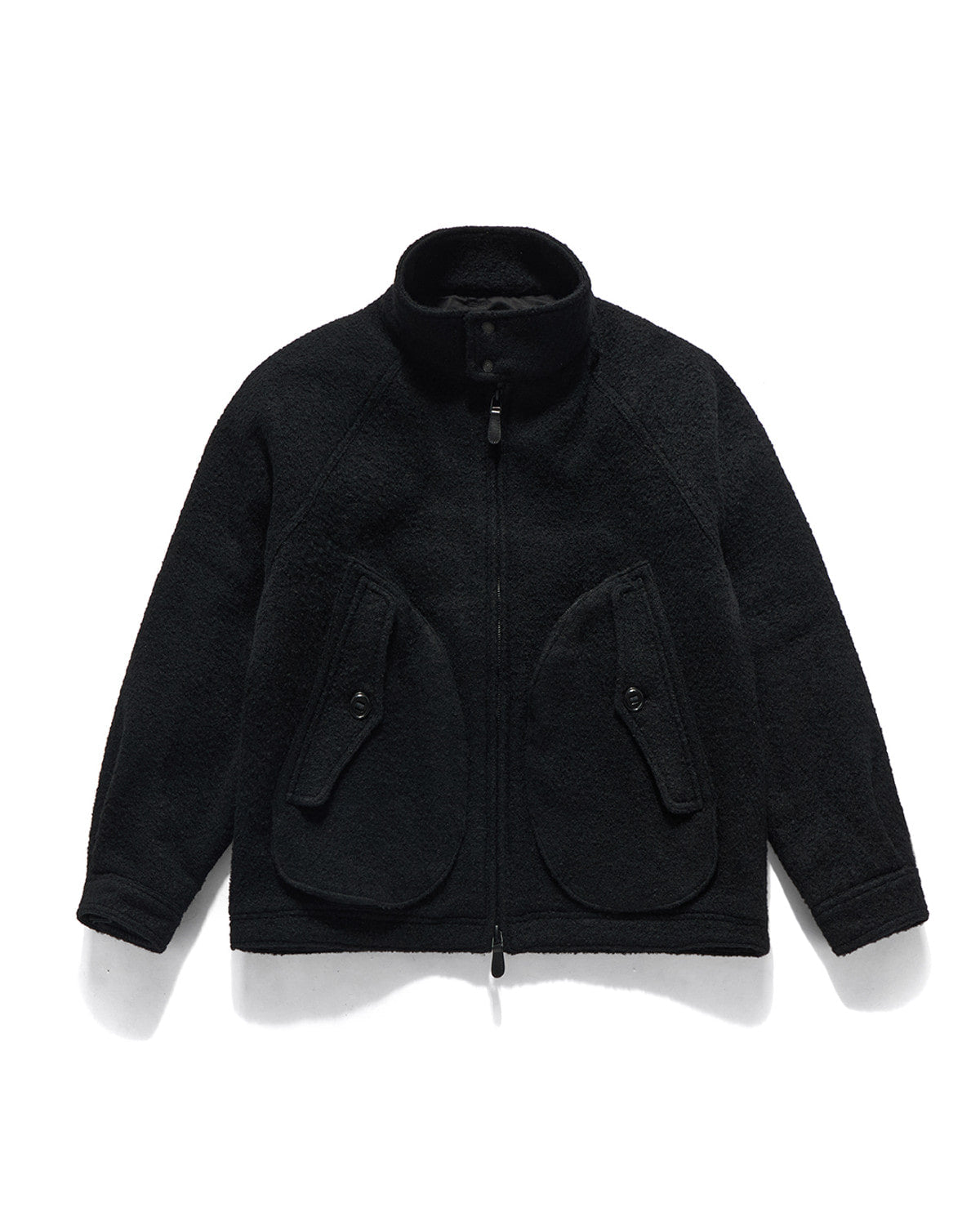 Eastlogue - Breeze Harrington Jumper (Ashed Black) product image 1 | TRAB K-Fashion Australia