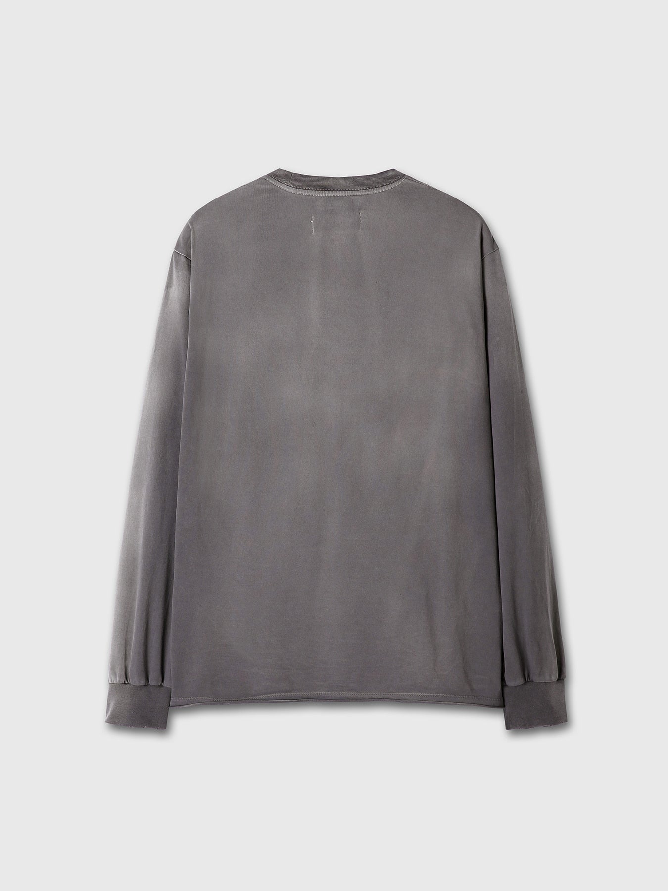 Tonywack - Garment Dyed Long Sleeve Crew (Smoke Grey) product image 9 | TRAB K-Fashion Australia