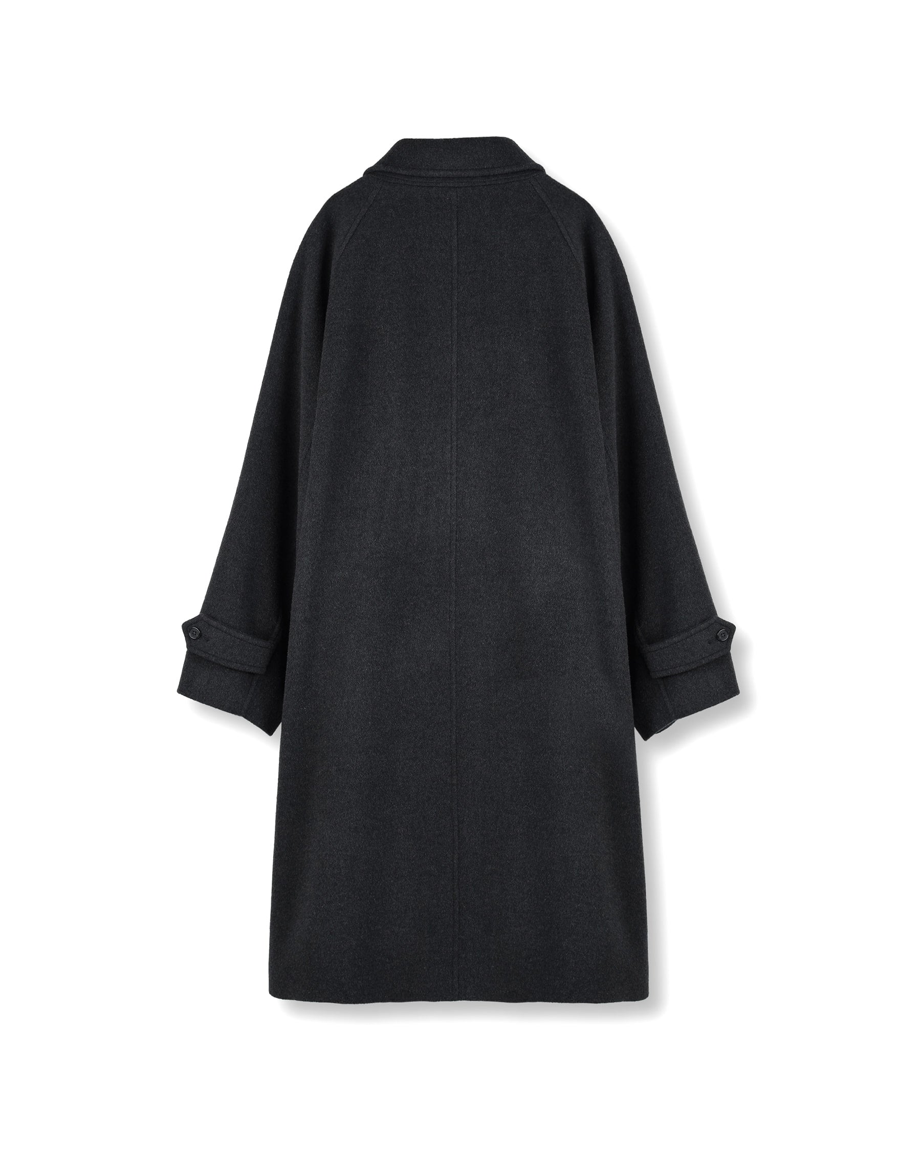 Brownyard - Balmacaan Coat (Charcoal) product image 6 | TRAB K-Fashion Australia