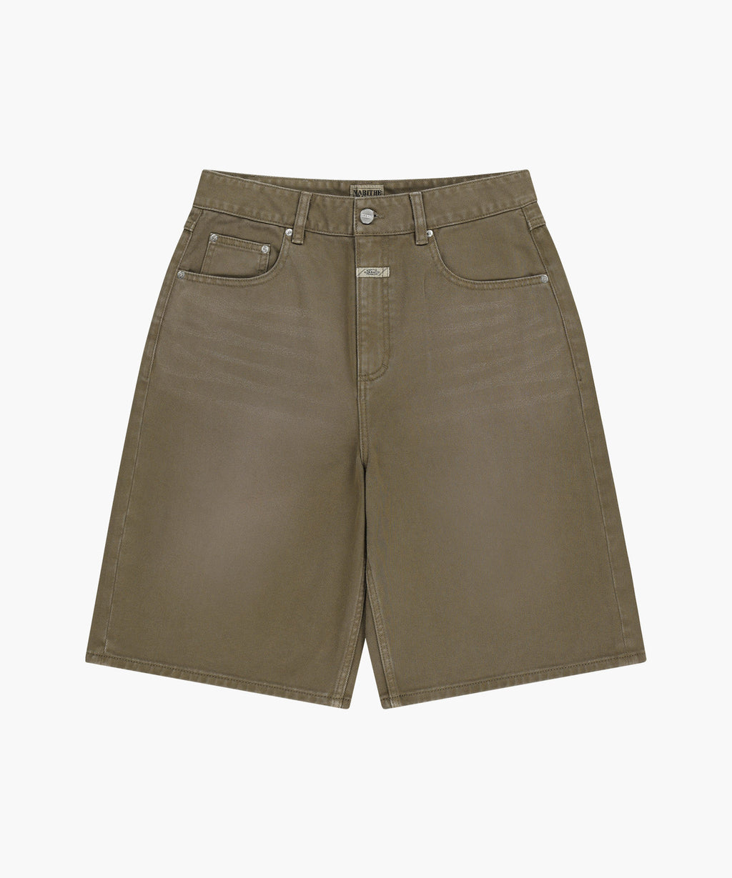 Marithe & Francois Girbaud - Bermuda Denim Pants (Brown) product image 6 | TRAB K-Fashion Australia
