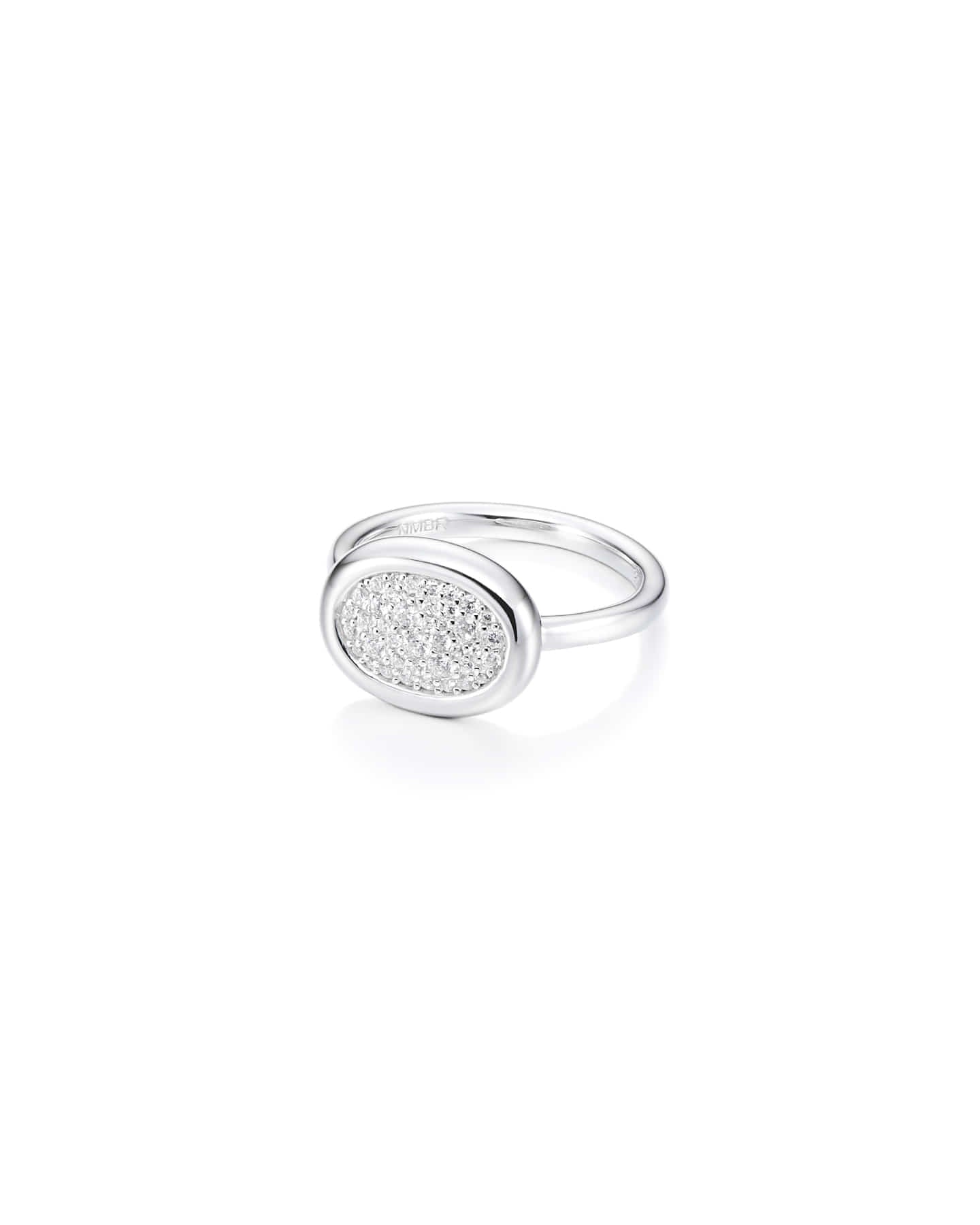 Numbering - Pave Oval Ring #3605 product image 6 | TRAB K-Fashion Australia