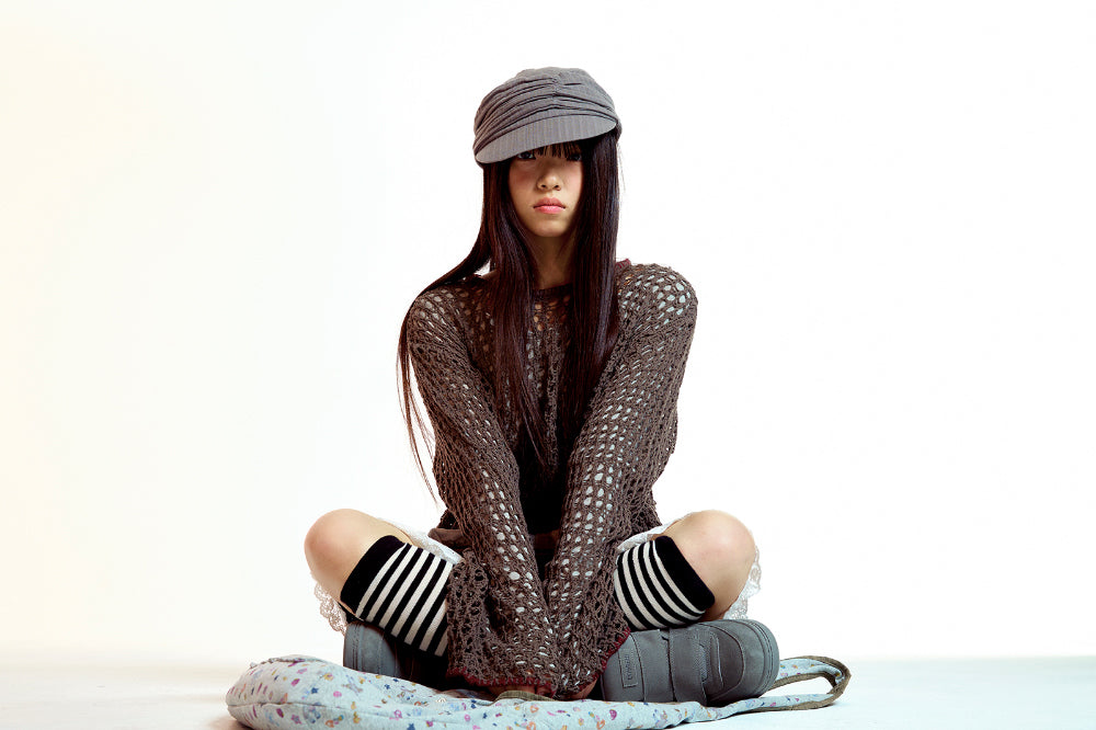 Coyseio - Hole Knit (Brown) product image 7 | TRAB K-Fashion Australia