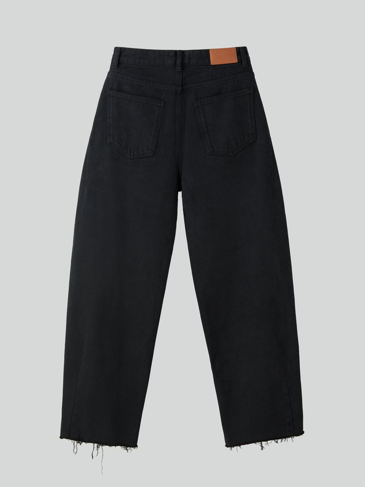 Recto - 90S High-Rise Curved Leg Jeans (Black) product image 9 | TRAB K-Fashion Australia