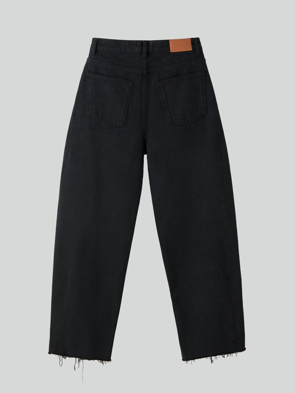 Recto - 90S High-Rise Curved Leg Jeans (Black) product image 9 | TRAB K-Fashion Australia