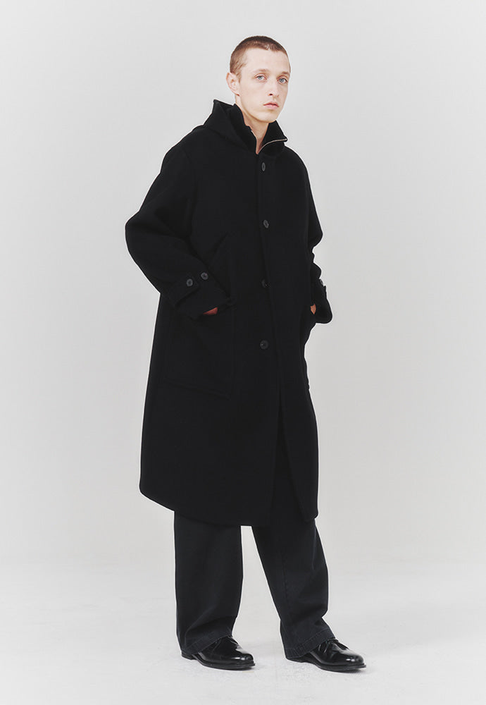 Art if acts - Hooded Coat (Black) product image 2 | TRAB K-Fashion Australia