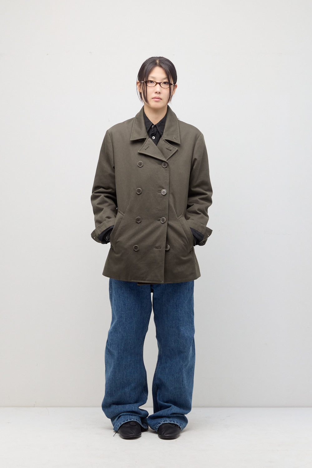 Hatchingroom - Pea Coat (Khaki) product image 8 | TRAB K-Fashion Australia
