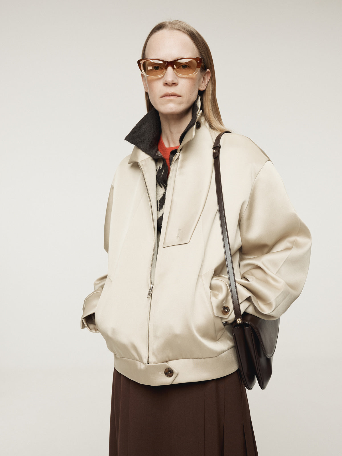 Recto - Double Satin Jumper (Sand Beige) product image 6 | TRAB K-Fashion Australia