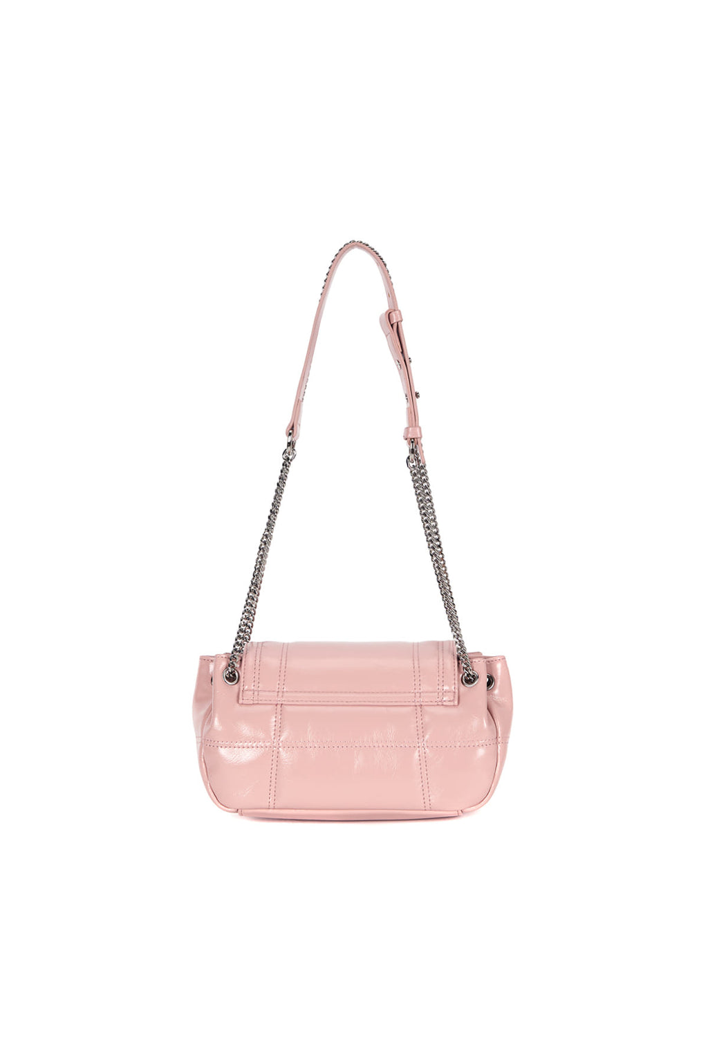 Matin Kim - Glossy Quilting Small Chain Bag (Pink) product image 2 | TRAB K-Fashion Australia