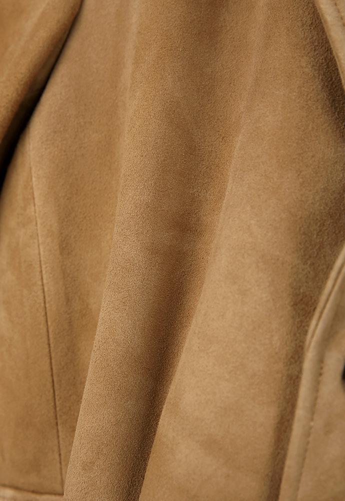 Art if acts - Goat Suede Blazer (Cognac) product image 12 | TRAB K-Fashion Australia