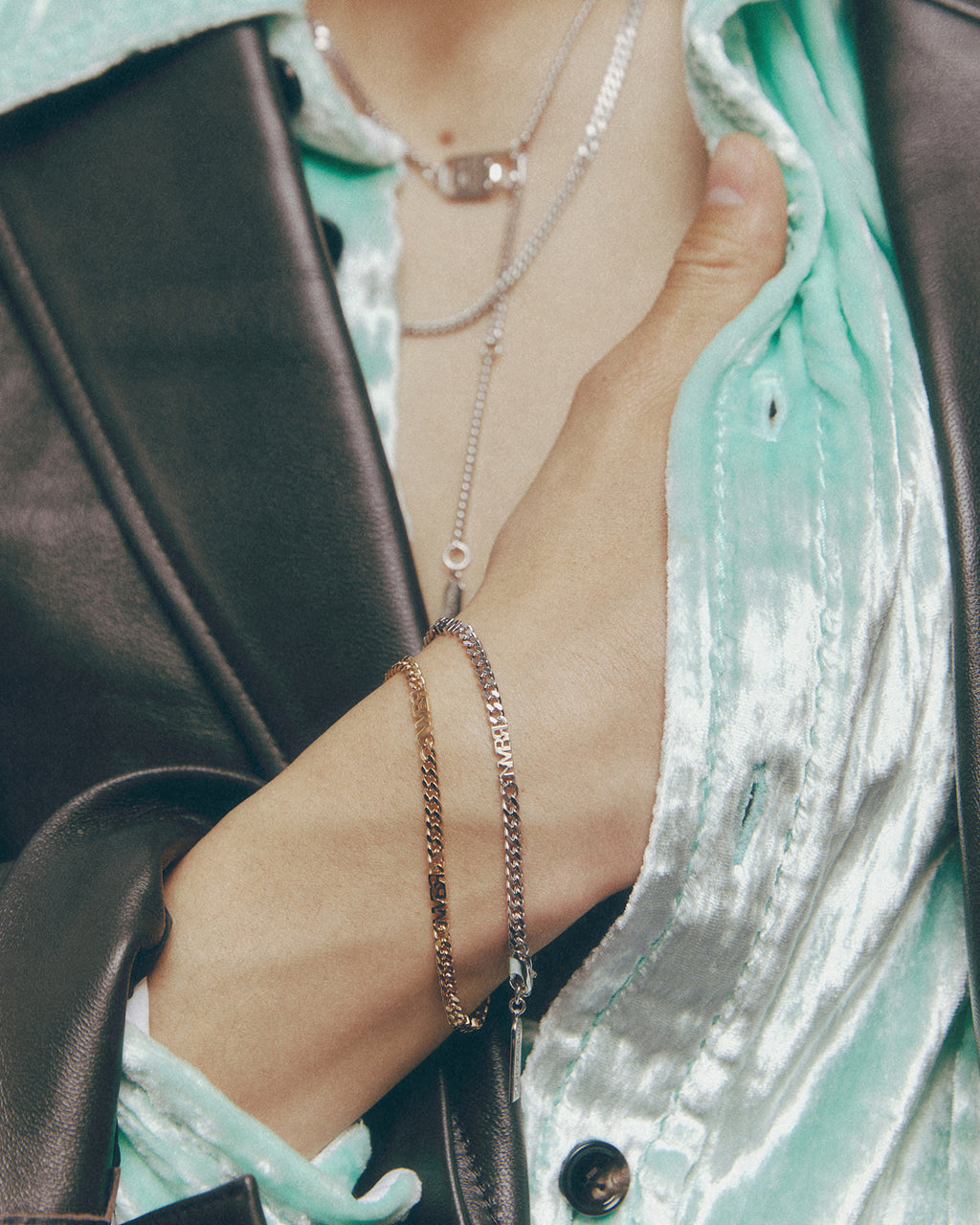 Numbering - NMBR Signature Chain Bracelet #5935 product image 1 | TRAB K-Fashion Australia