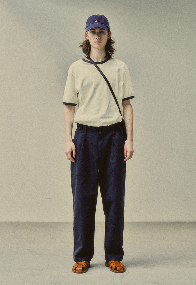 Art if acts - Ringer Tee (Faded Charcoal) product image 2 | TRAB K-Fashion Australia