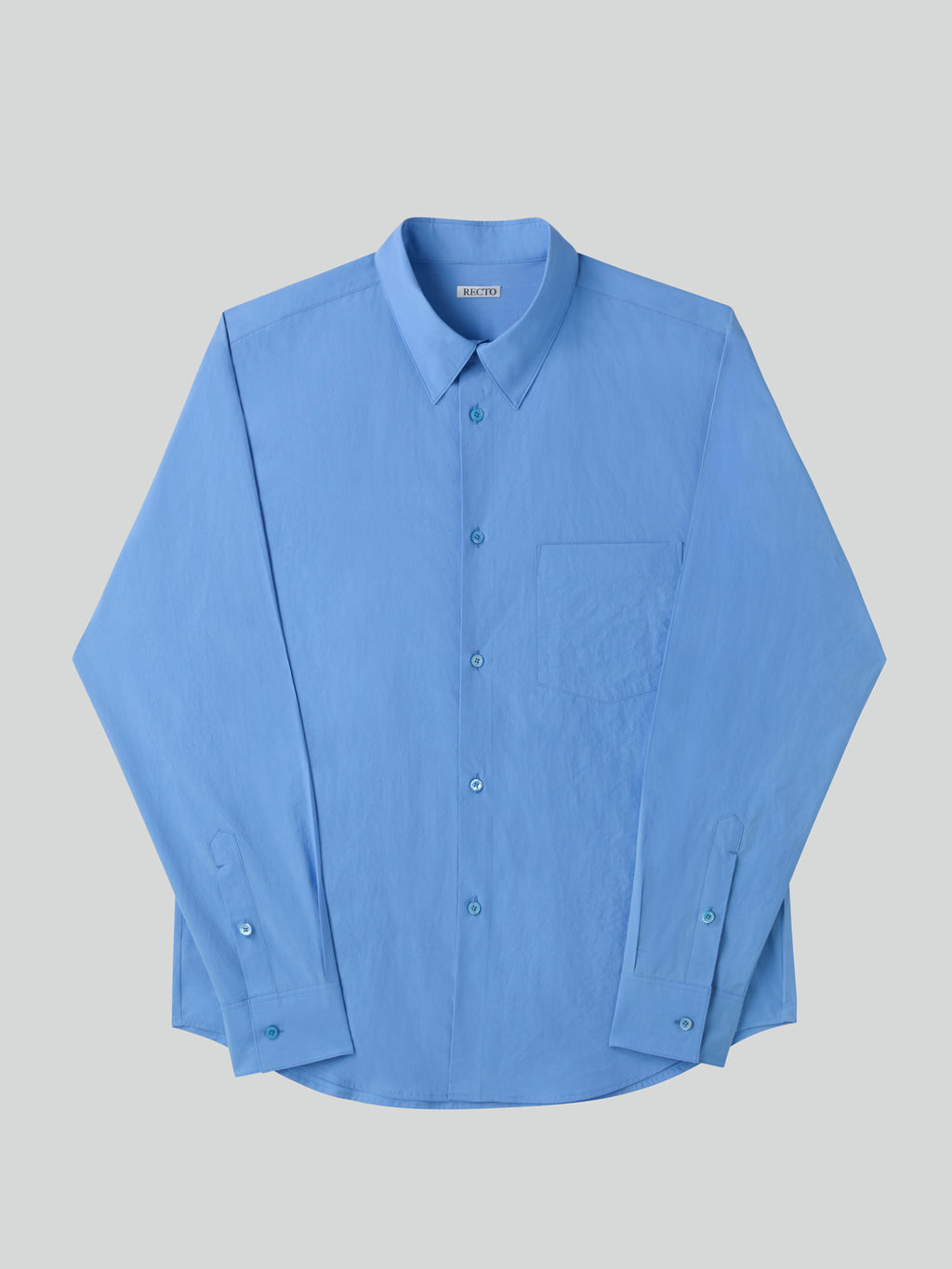 Recto - Cotton Pocket Shirt (Baby Blue) product image 6 | TRAB K-Fashion Australia