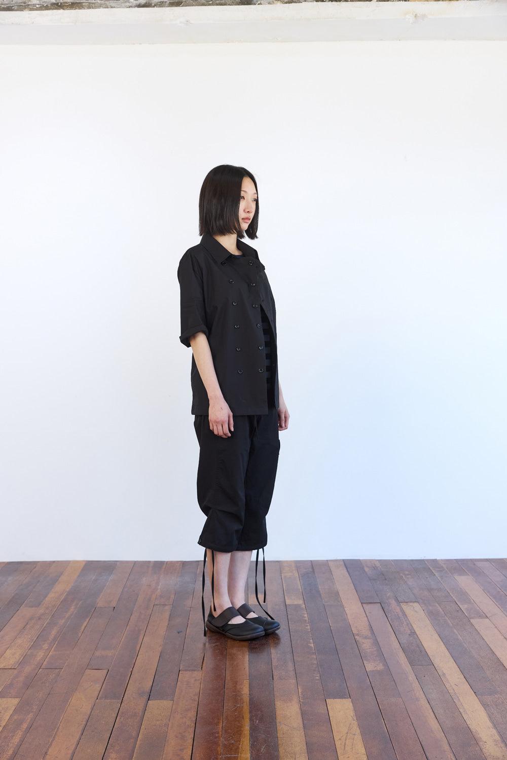 Hatchingroom - Double Breasted Shirket (Black) product image 10 | TRAB K-Fashion Australia