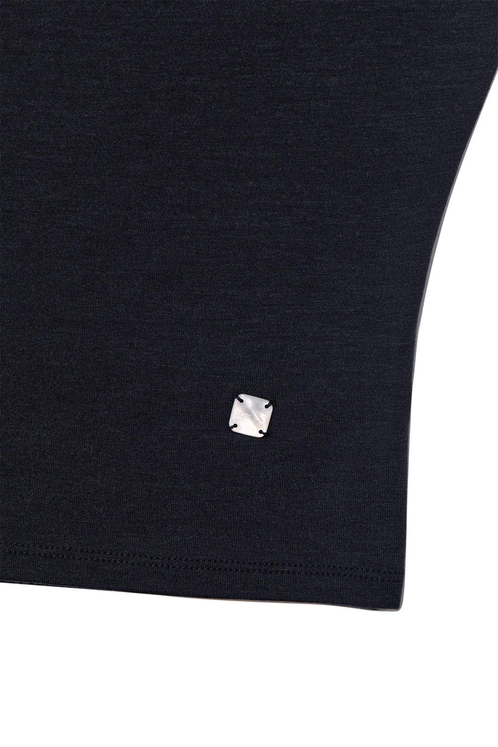 Matin Kim - Raglan Bolero Slim Top (Dark Navy) product image 4 | TRAB K-Fashion Australia