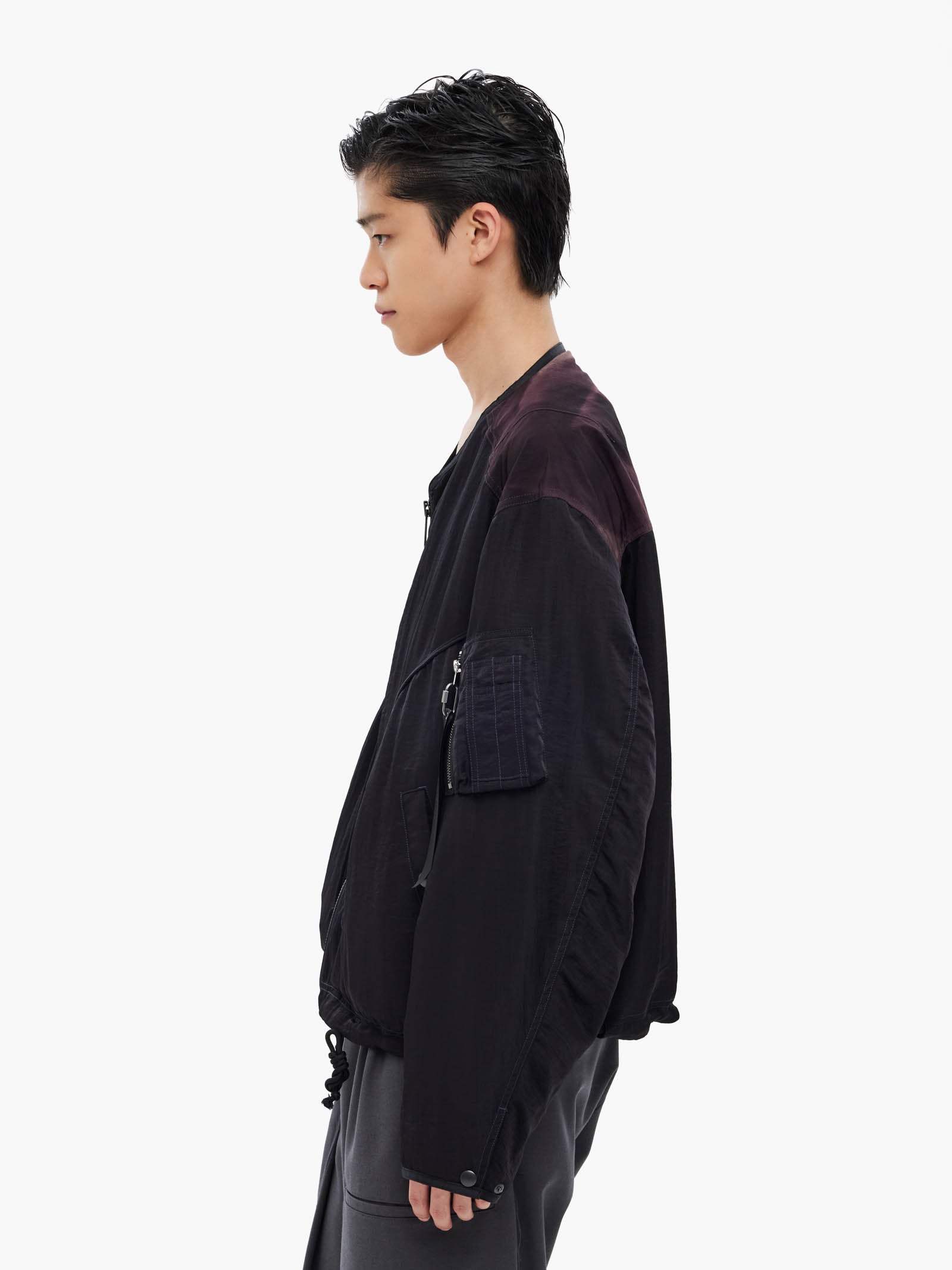 Jiyong Kim - Sun-Bleached Liner Jacket (Black) product image 3 | TRAB K-Fashion Australia
