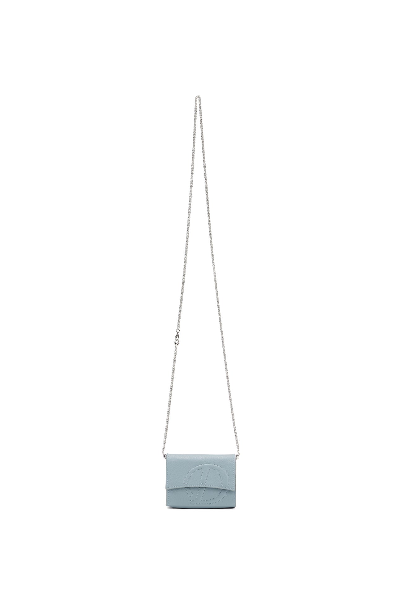 Deinet - D Logo Macaron Chain Mini Bag (Sky Blue) product image 4 | TRAB K-Fashion Australia
