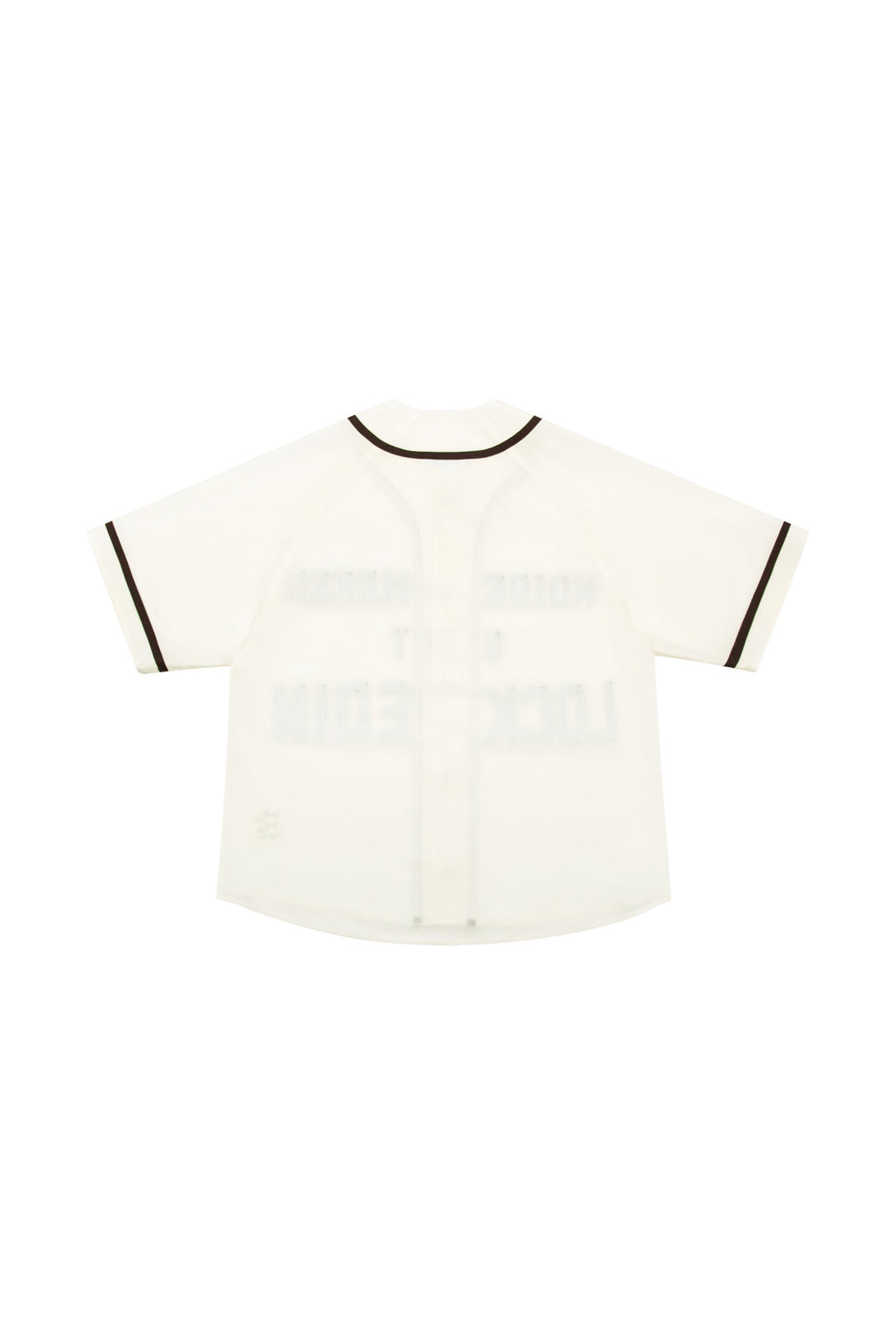 STU - Seersucker Baseball Shirt (Ivory) product image 17 | TRAB K-Fashion Australia