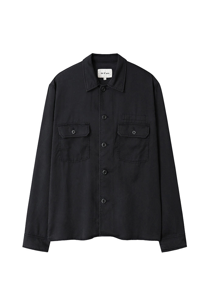 Art if acts - Tencel US Army Shirt (Vintage Navy) product image 7 | TRAB K-Fashion Australia