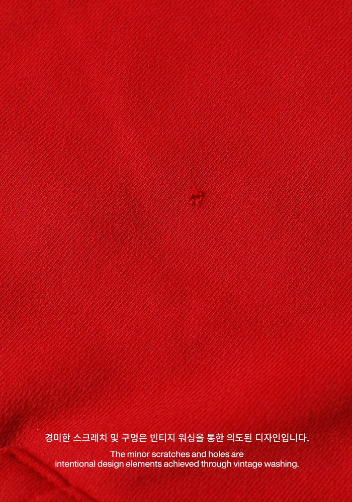 Collect Pieces - Oyo Hoodie (Red) product image 6 | TRAB K-Fashion Australia