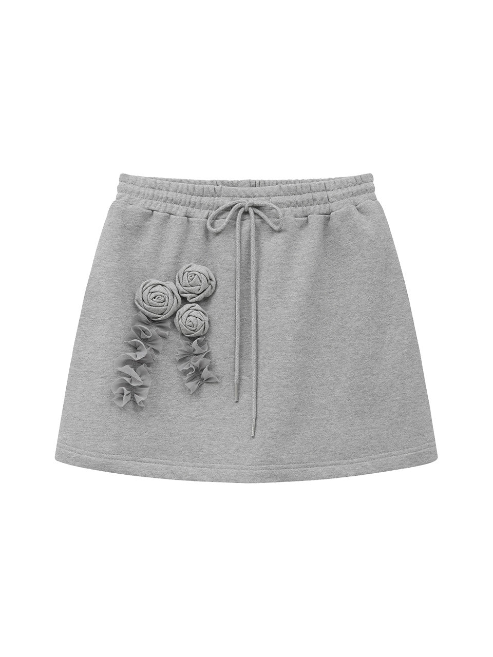 Margarin Fingers - Rose Corsage Frill Skirt (Melange) product image 2 | TRAB K-Fashion Australia