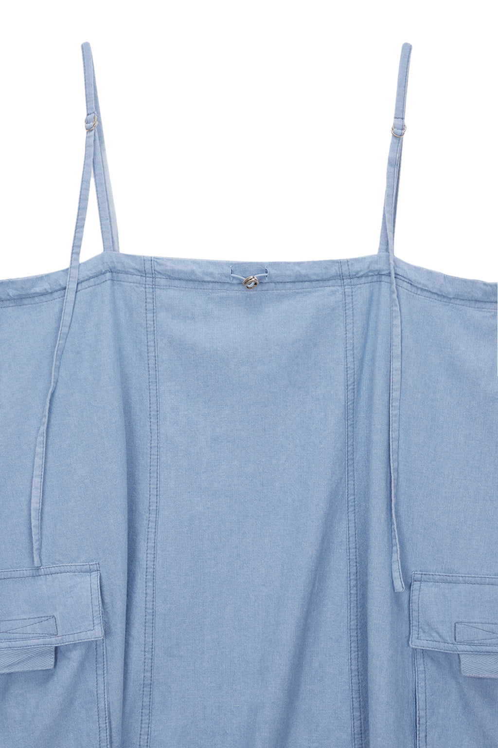 Matin Kim - Cargo Slip Mini Dress (Sky) product image 3 | TRAB K-Fashion Australia