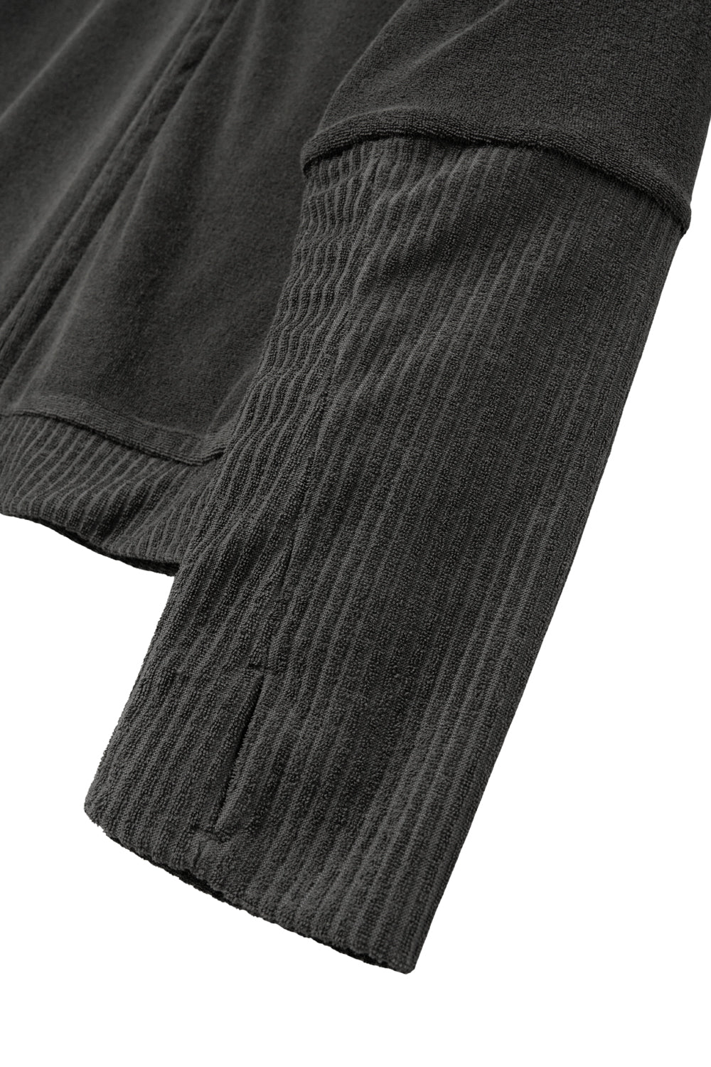Hatchingroom - Reversible Layer Cardigan (Charcoal) product image 9 | TRAB K-Fashion Australia