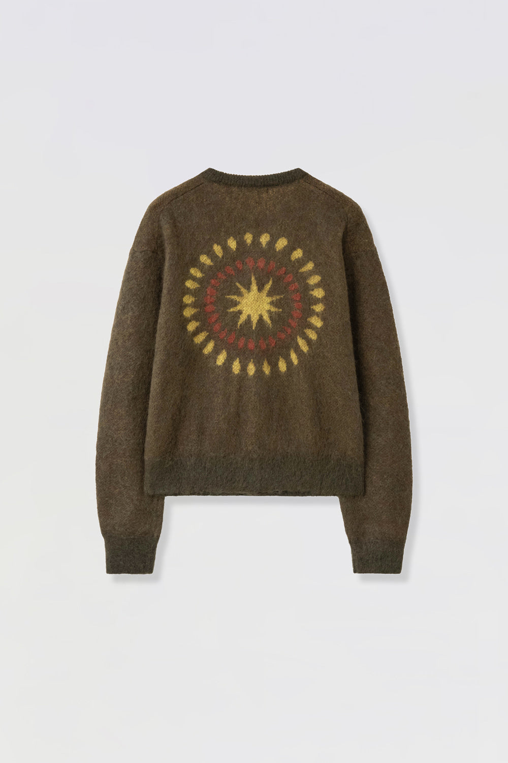 Hatchingroom - Hanabi Mohair Cardigan (Khaki) product image 2 | TRAB K-Fashion Australia
