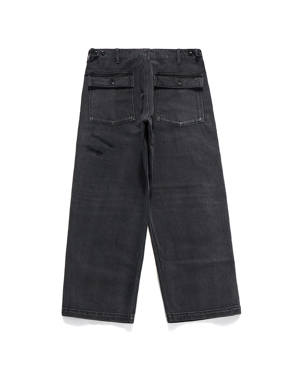 Eastlogue - Damaged Fatigue Pants (Black Denim) product image 8 | TRAB K-Fashion Australia